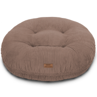 Hundebett Wolke® Cord Cappuccino