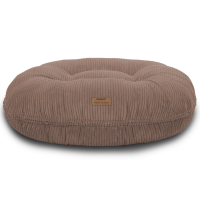 Hundebett Wolke® Cord Cappuccino