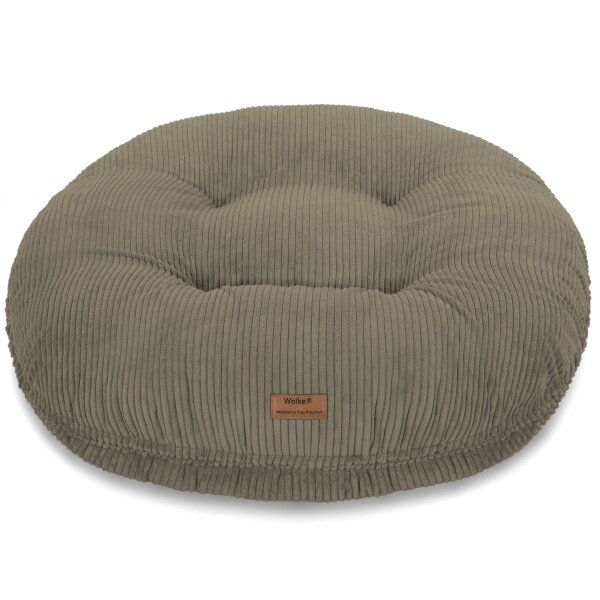Hundebett Wolke® Cord Pistacchio