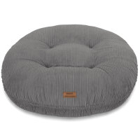 Hundebett Wolke® Cord Grigio