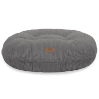 Hundebett Wolke® Cord Grigio