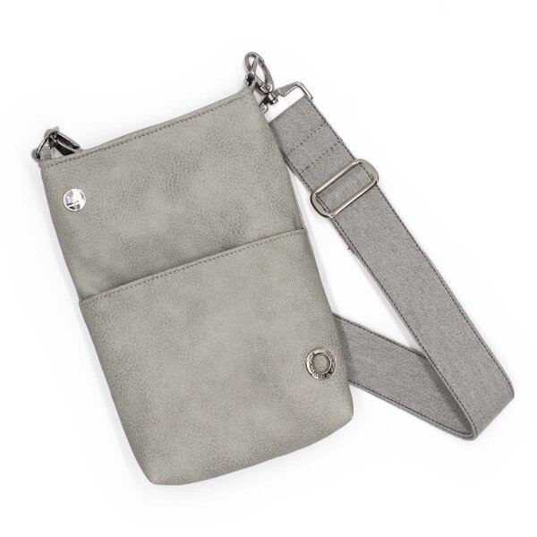 Gassitasche Business Silber