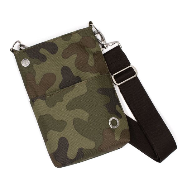 Gassitasche Camo Silber