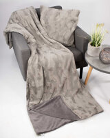 Wohnkissen Welle Stein