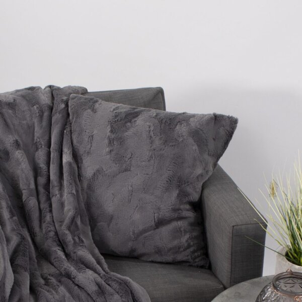 Wohnkissen Welle Charcoal