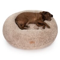 Hundebett Wolke® Curly Sand
