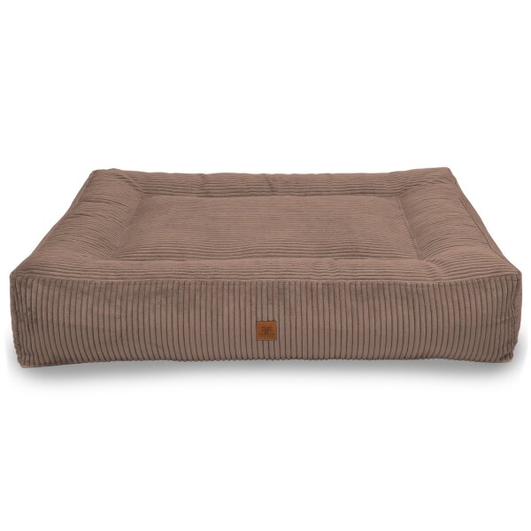 Hundebett Letto Cord Cappuccino