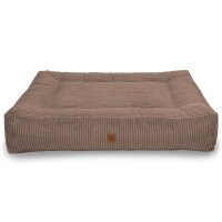 Hundebett Letto Cord Cappuccino