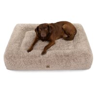 Hundebett Letto Curly Sand