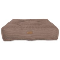 Hundebett Nubes® Cord Cappuccino