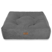 Hundebett Nubes® Cord Grigio