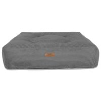 Hundebett Nubes® Cord Grigio