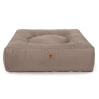 Hundebett Nubes® Flanell Muskat