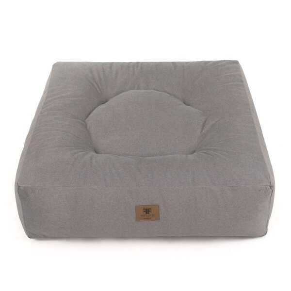 Hundebett Nubes® Flanell Stone