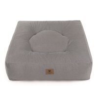 Hundebett Nubes® Flanell Stone