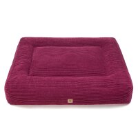 Hundebett Letto Cord Merlot
