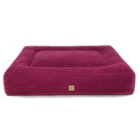 Hundebett Letto Cord Merlot