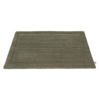 Wattierte Hundedecke Plaid Cord Pistacchio