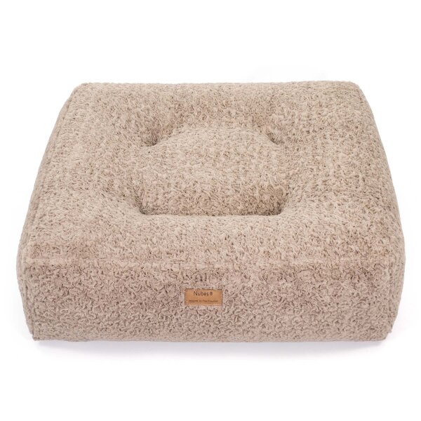 Hundebett Nubes® Curly Sand
