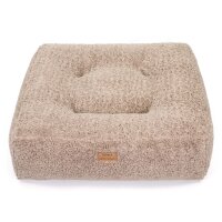 Hundebett Nubes® Curly Sand